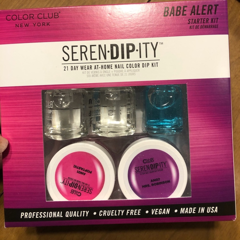 Serendipity nail color dip kit